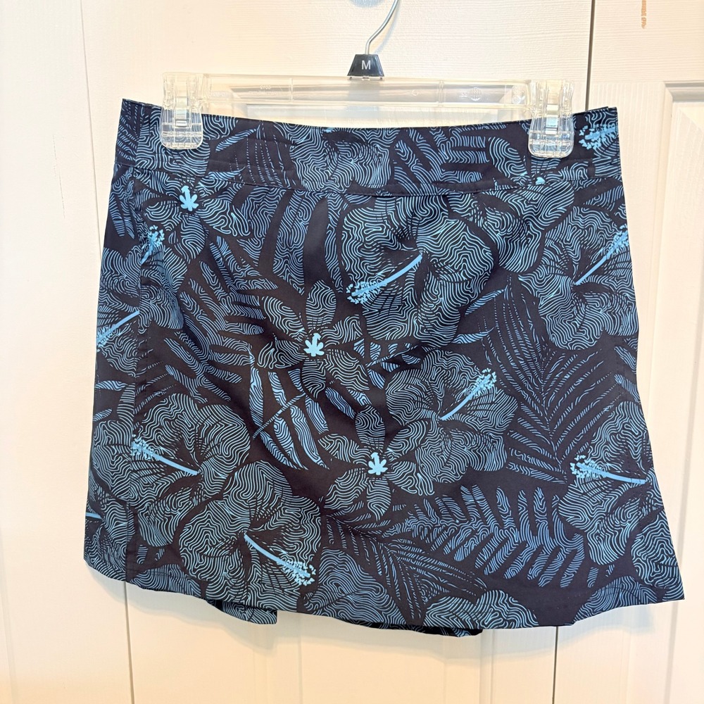 RipSkirt Hawaii Length 1 Navy Blue Hibiscus Tropical Wrap Skirt Small RN142231-C